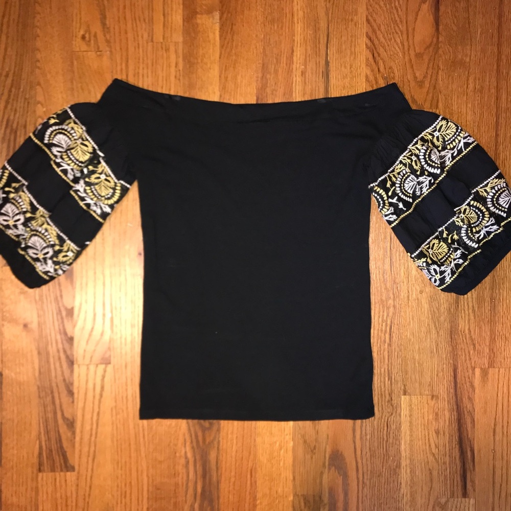 Free People Off the Shoulder Top